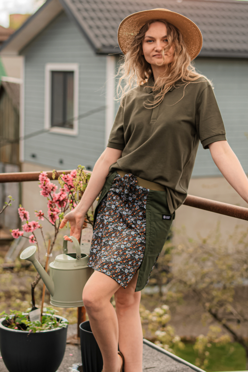 Sijonas su šortais su BROKU -  3XL