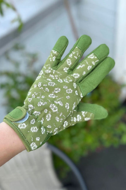 Sodo pirštinės (dviejų dydžių)