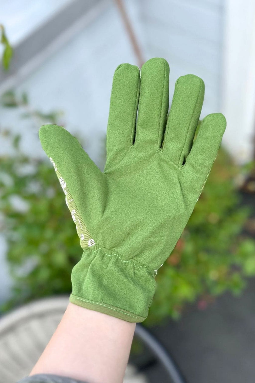 Sodo pirštinės (dviejų dydžių)