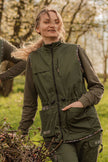 Dvipusė sodo liemenė su kišenėmis