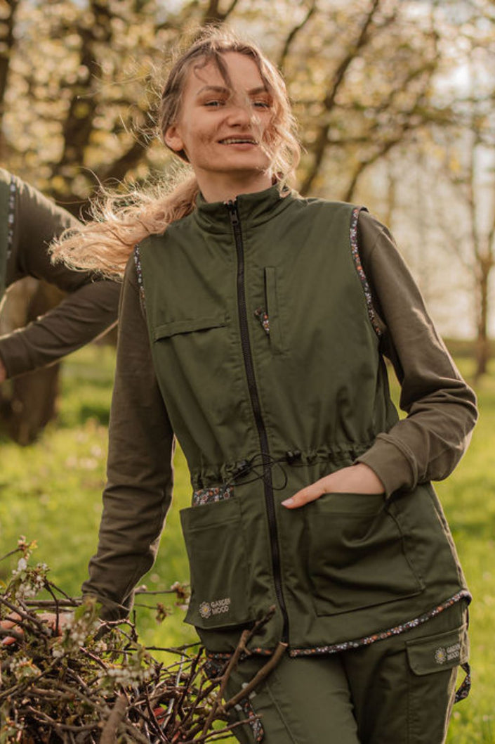 Dvipusė sodo liemenė