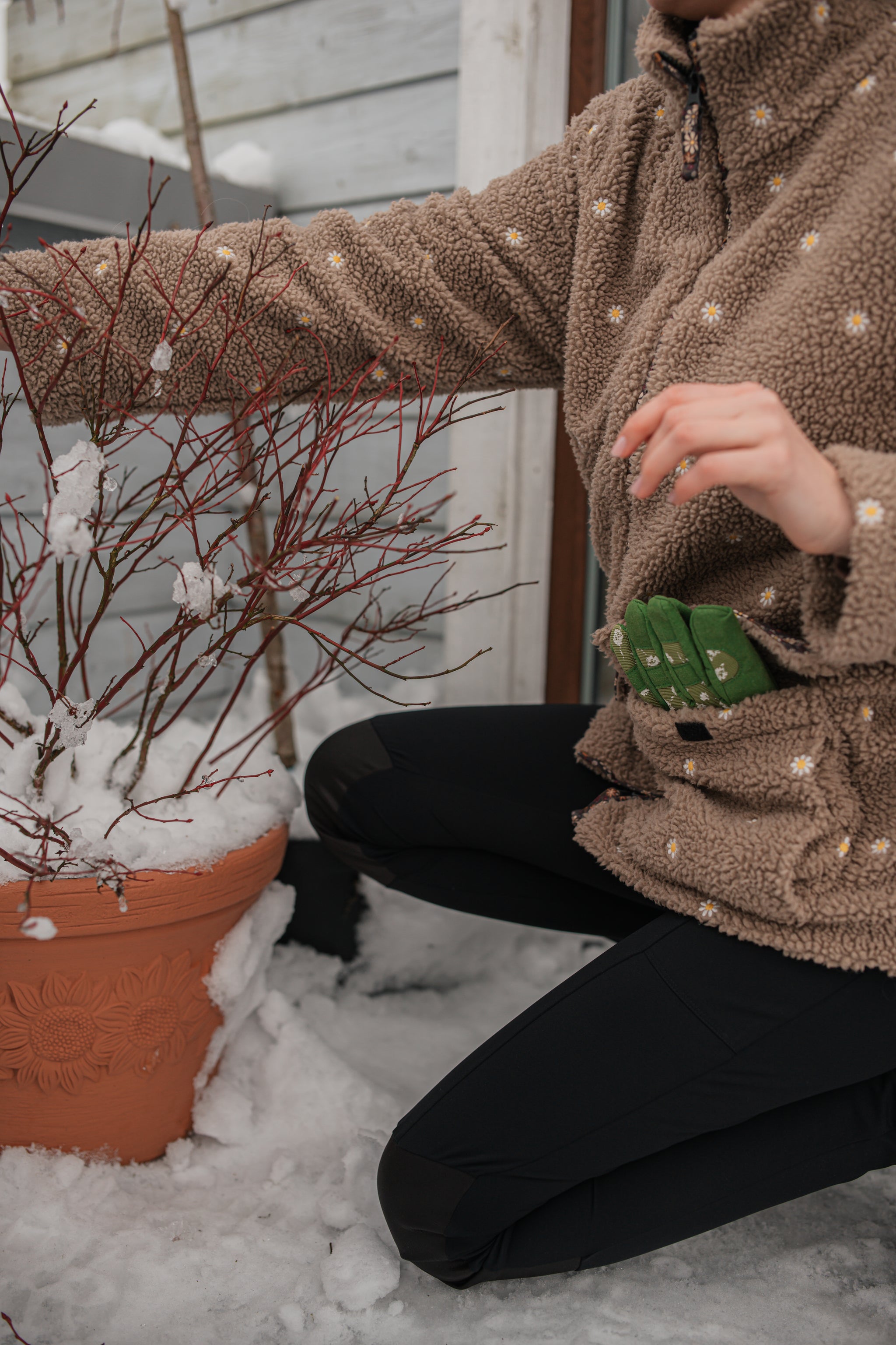 Sodo tamprės (pašiltintos)