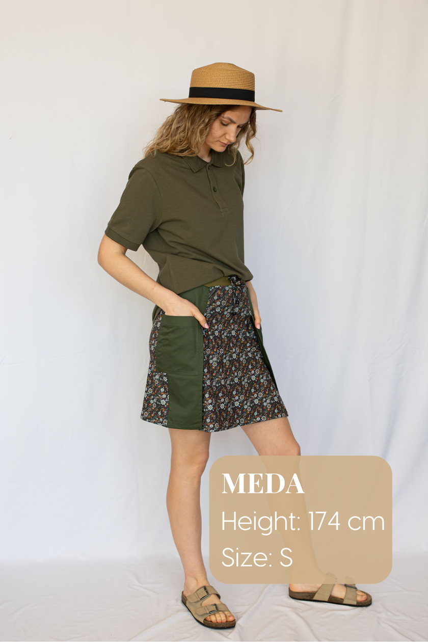 Sijonas su šortais su BROKU -  3XL