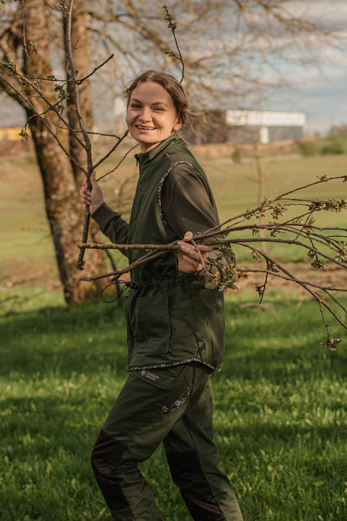 Dvipusė sodo liemenė