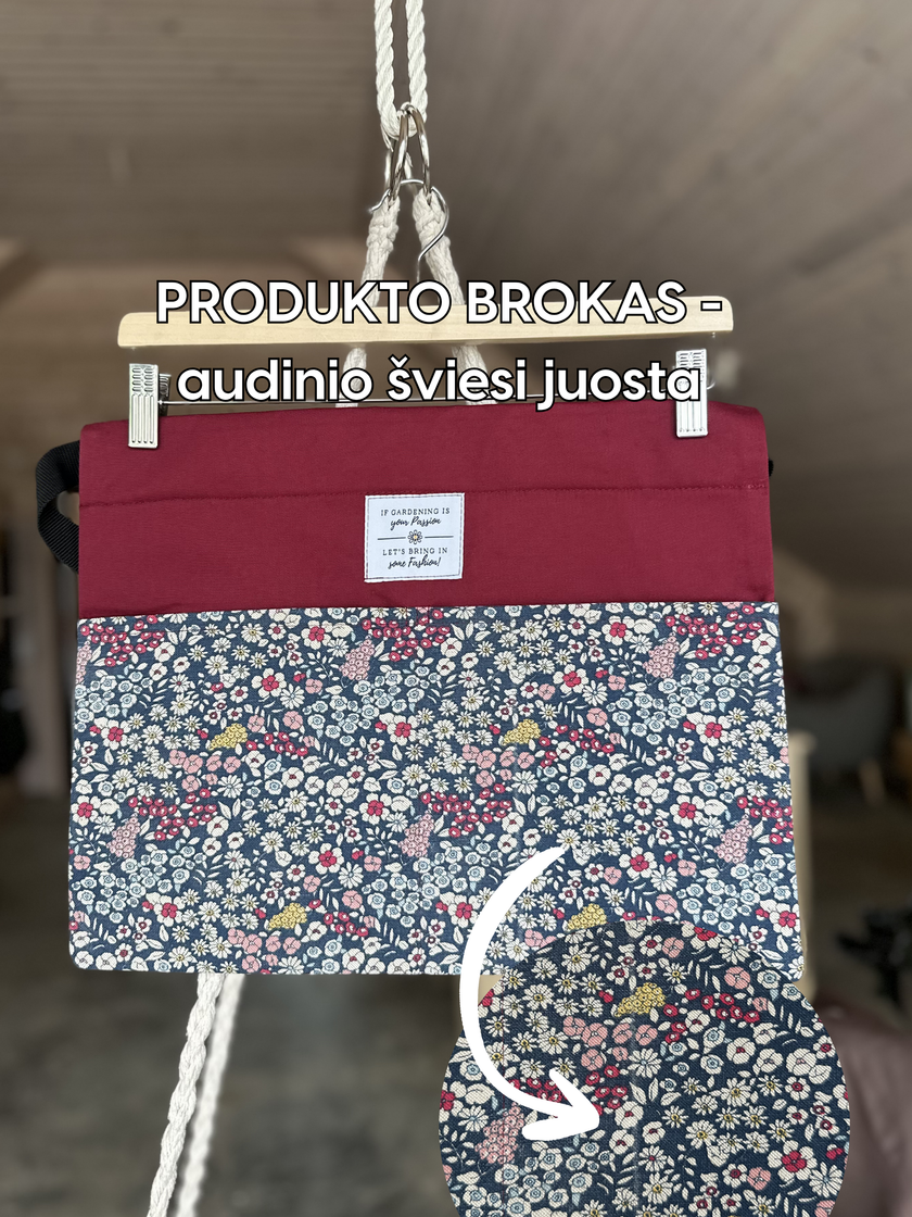 Prijuostė sodininkei 