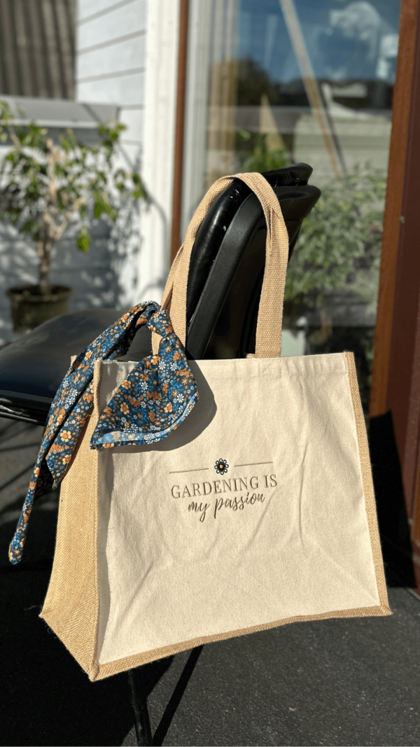Large bag "Gardening is my passion"