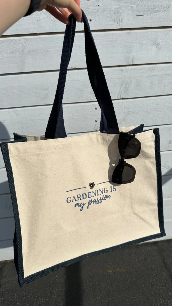 Large bag "Gardening is my passion"