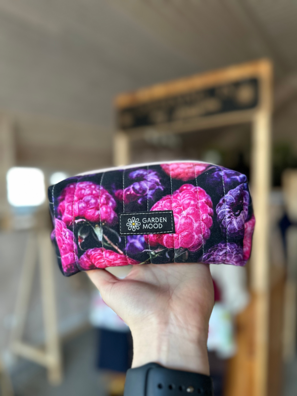 Makeup bag "Raspberry mix"